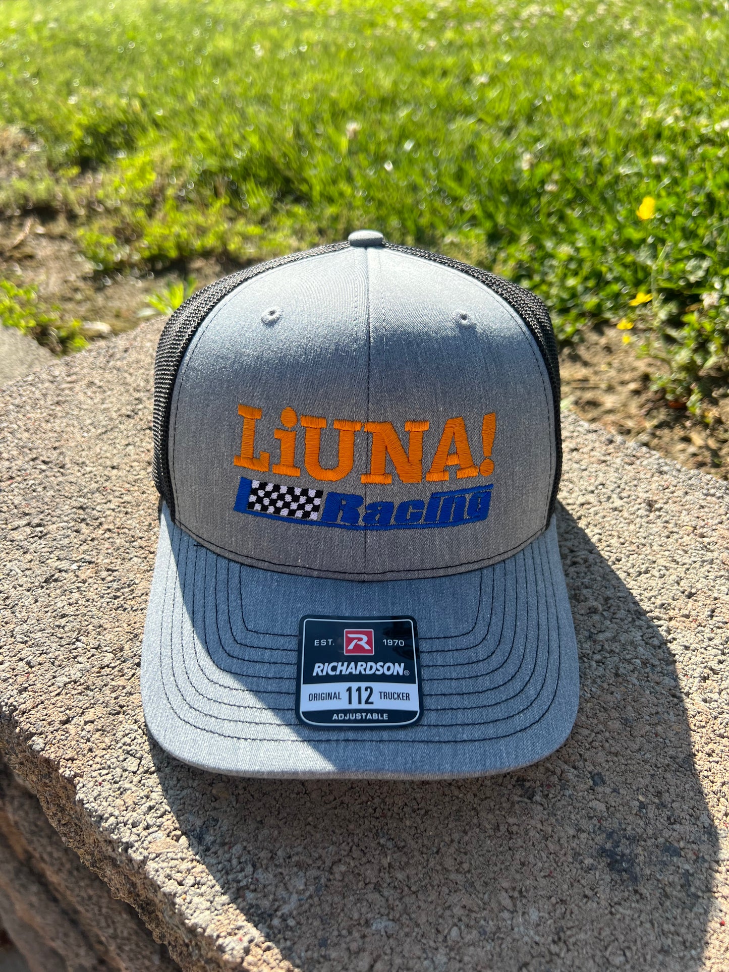 LIUNA Racing Snapback - Steel Gray