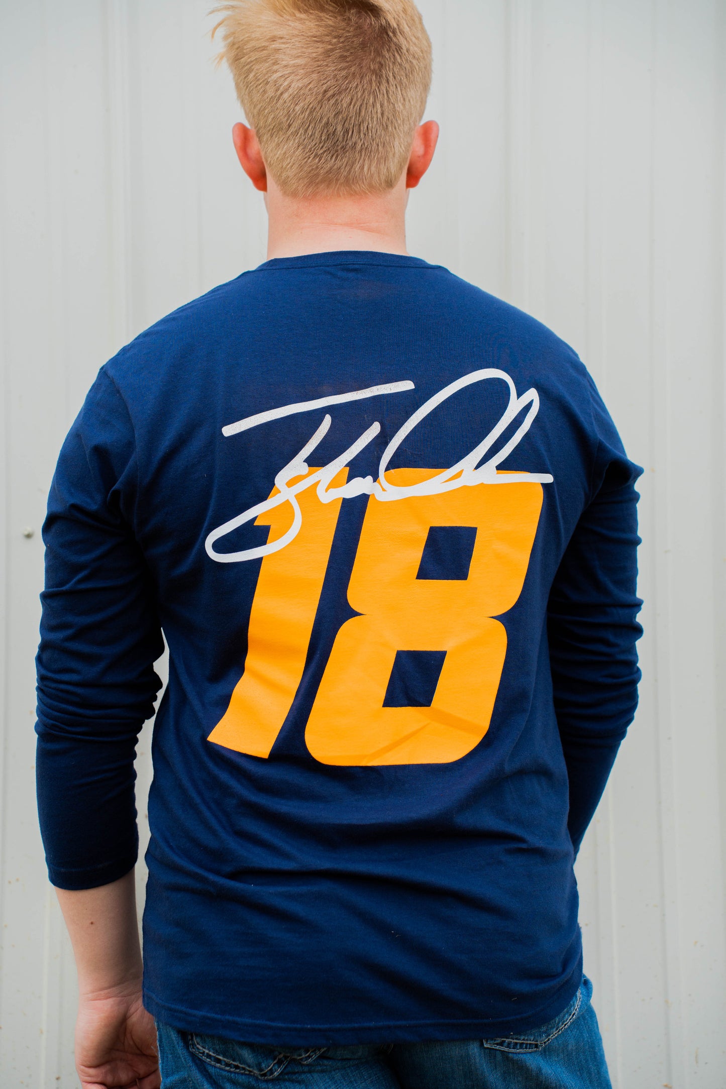 Proud LIUNA Member | Tyler Ankrum #18 Long Sleeve