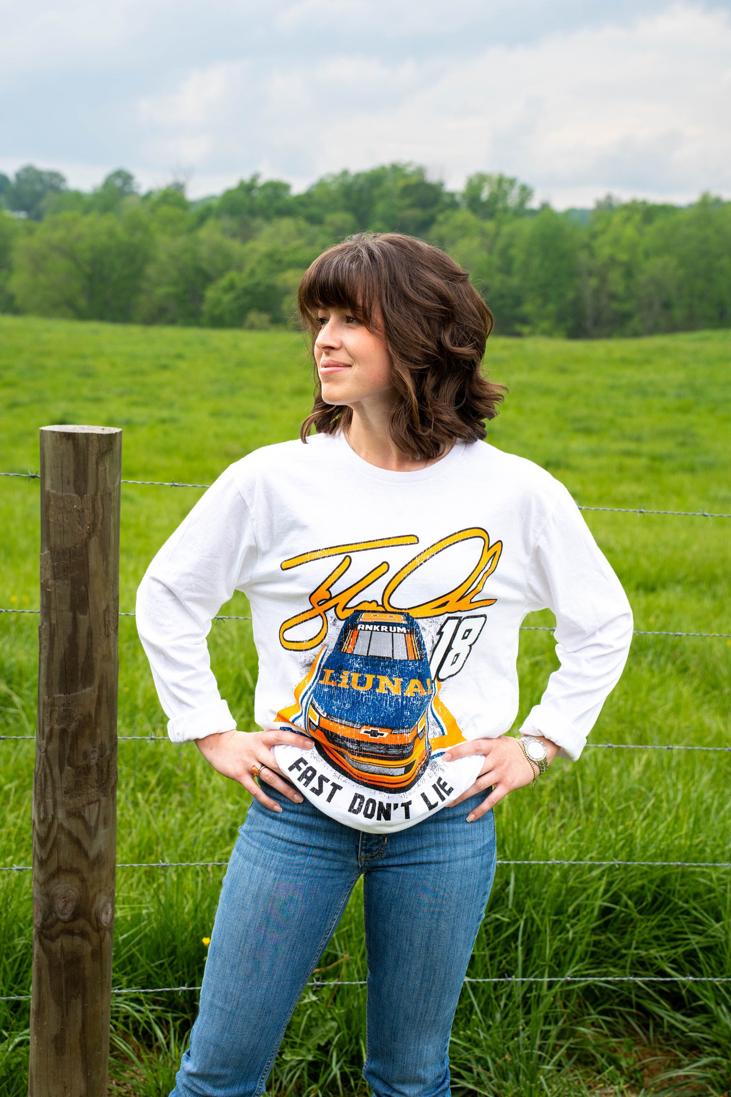 Tyler Ankrum 2025 "Fast Don't Lie" Long Sleeve