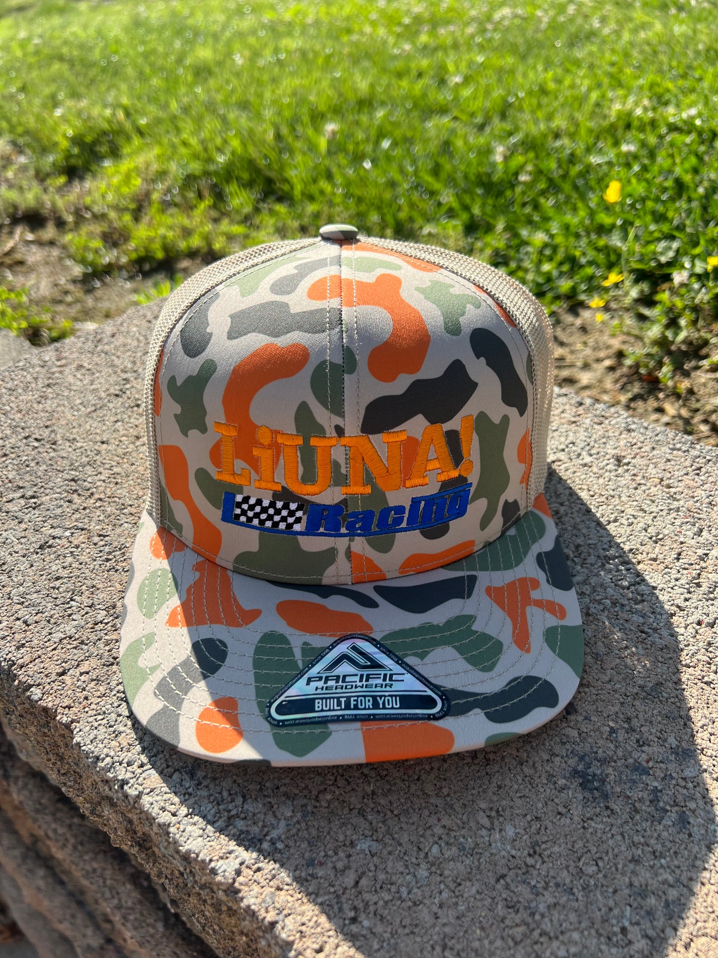 LIUNA Racing Snapback - Camo