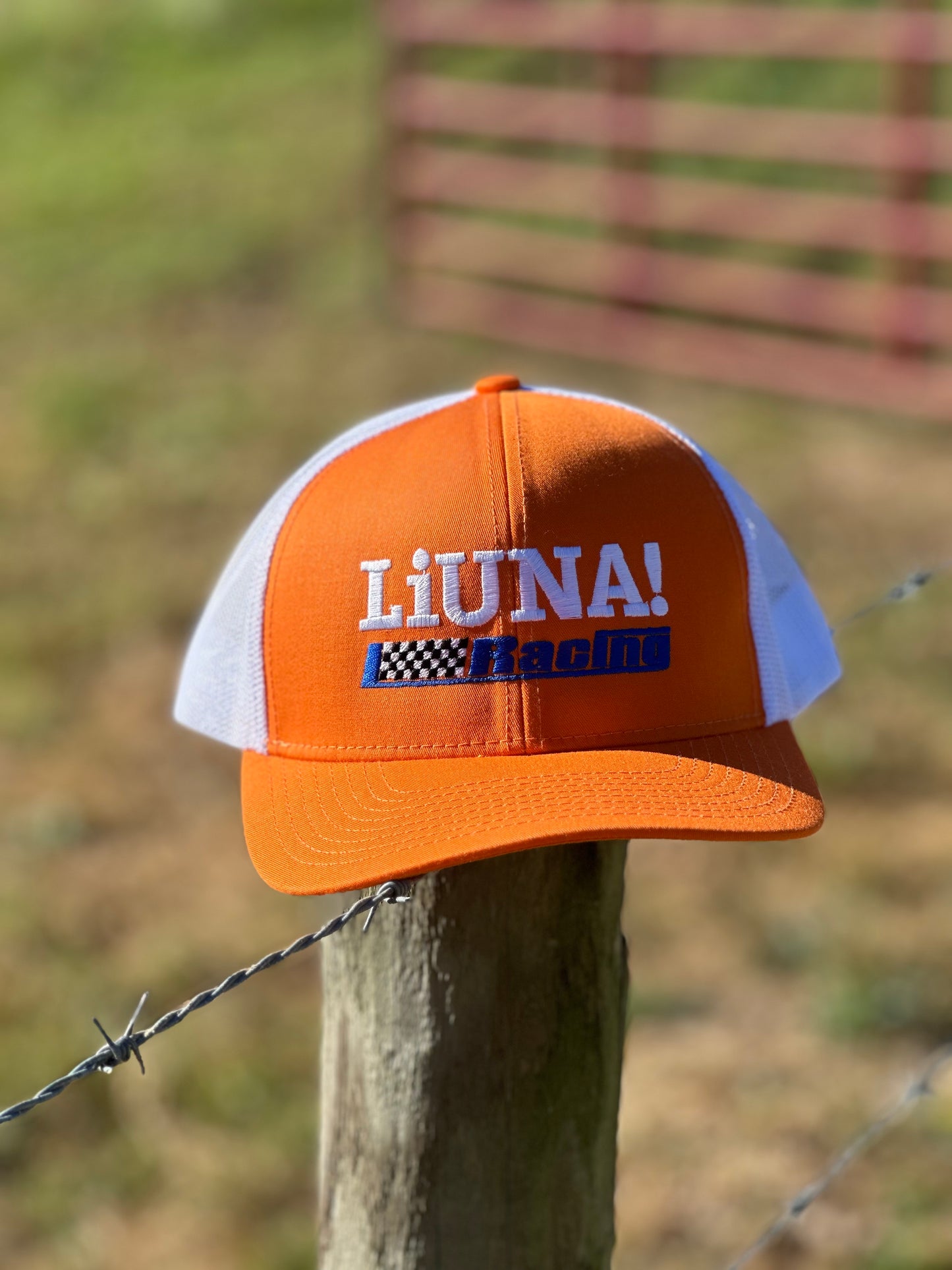 LIUNA Racing Hat - Signature Orange